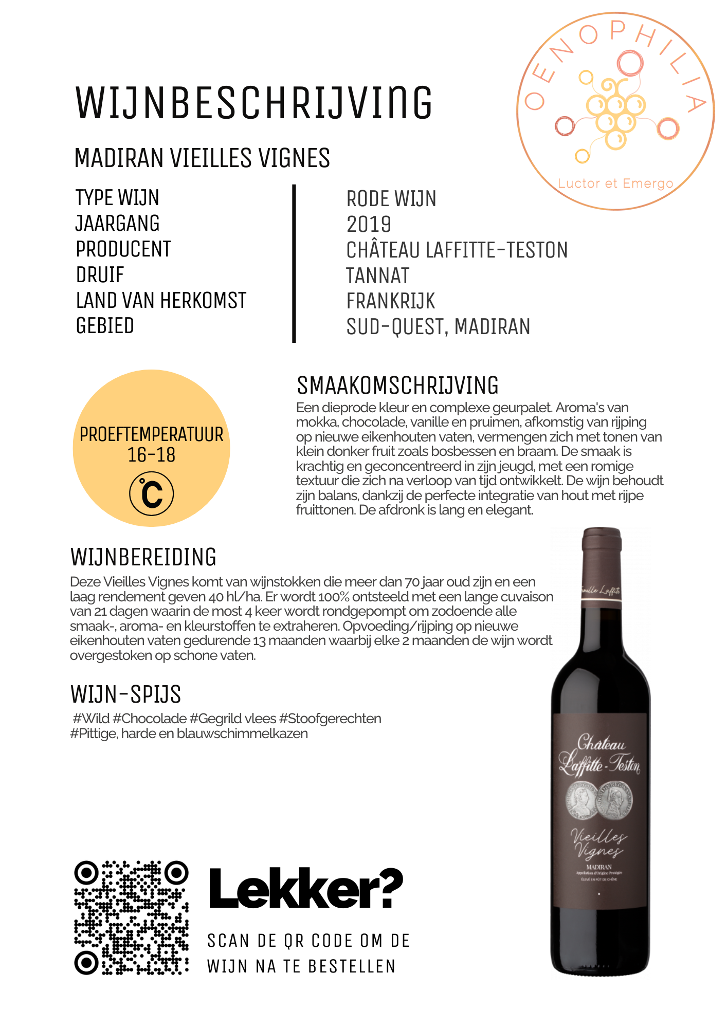 Madiran Vieilles Vignes - Afbeelding 2
