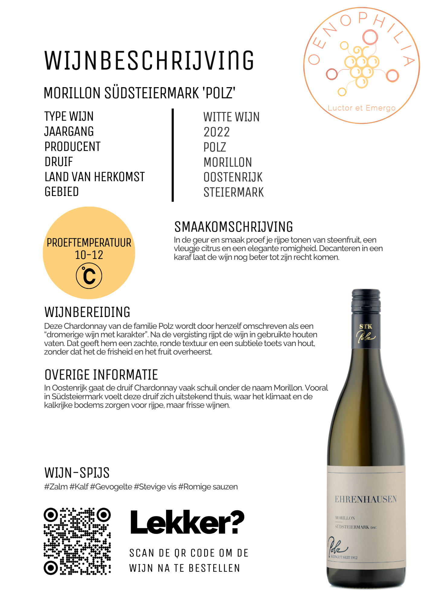 Morillon Weingut Polz - Afbeelding 2
