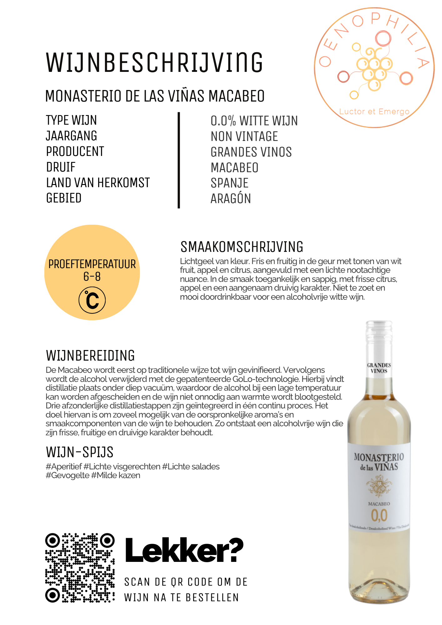 Monasterio de las Viñas Macabeo - Afbeelding 3